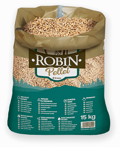 worek pelletu opałowego Robin do kupienia w Stawiszynie lub sklepie internetowym